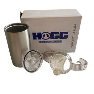 HOGG Stainless Steel 12 OZ Duo Tumbler-Sippy Cup-New!